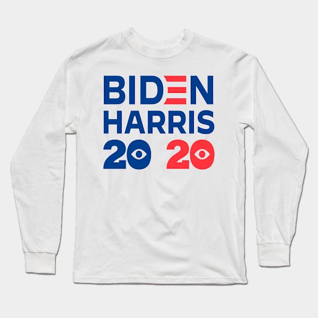 biden harris Long Sleeve T-Shirt by HTTC